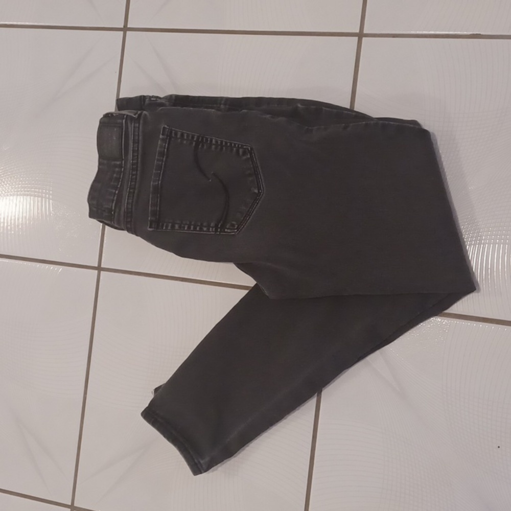 4/$40 Black Faded Skinny Jeans - Size W28 L30